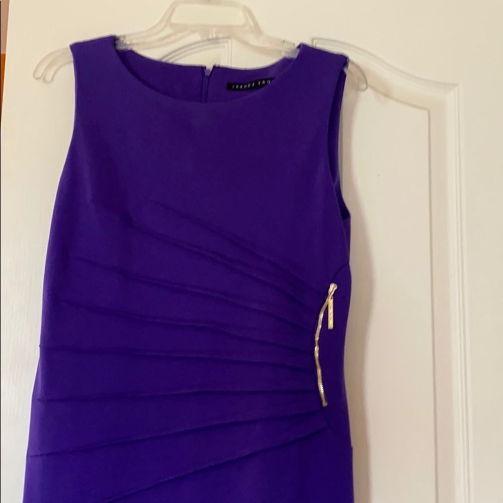 Sleeveless Purple Dress